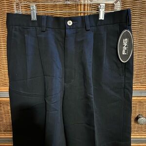 PING Black golf shorts new with tags